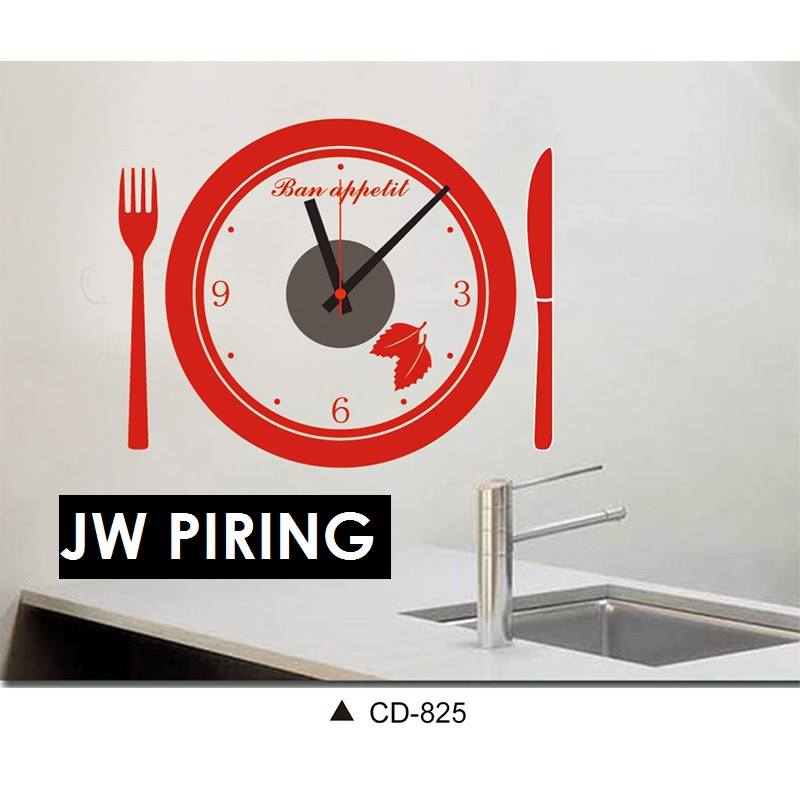 CD825 JW PIRING Wallsticker ecer, grosir untuk dekor kamar 