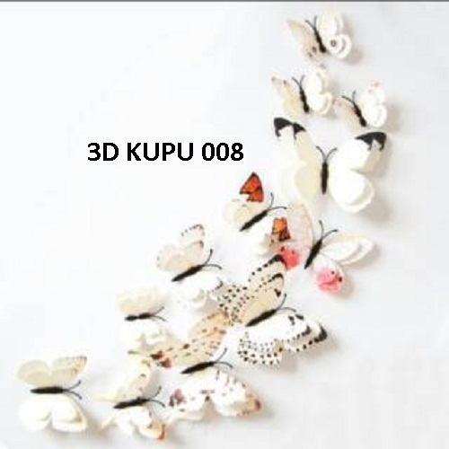 3D KUPU MAGNET 2 LAYER  Jual Wall Stiker Murah – 0857 